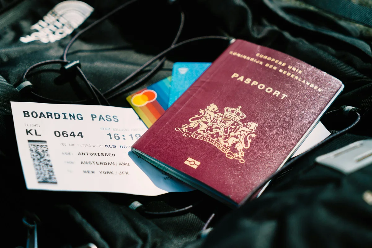 Visa, trước khi bay